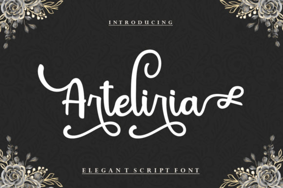 Arteliria Script: A Premium Typeface for Timeless Branding