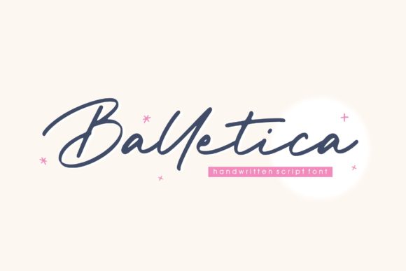 Balletica Script: A Refined Typeface for Sophisticated Design