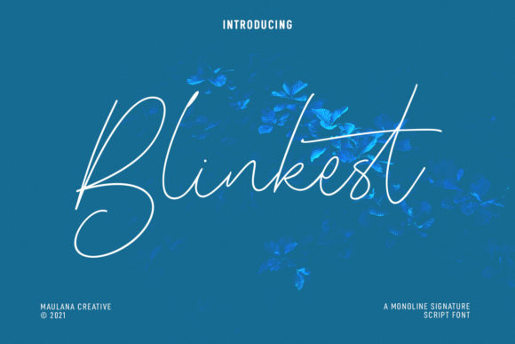 Blinkest Script: The Elegant Handwritten Font for Stronger Campaigns