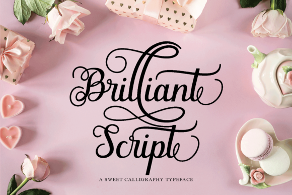 Brilliat Script: A Romantic and Luxurious Typeface for Editorial Design