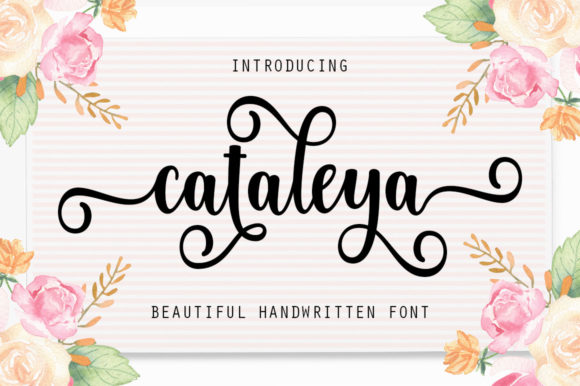 Cataleya Script: A Refined Font for Modern Branding and Marketing