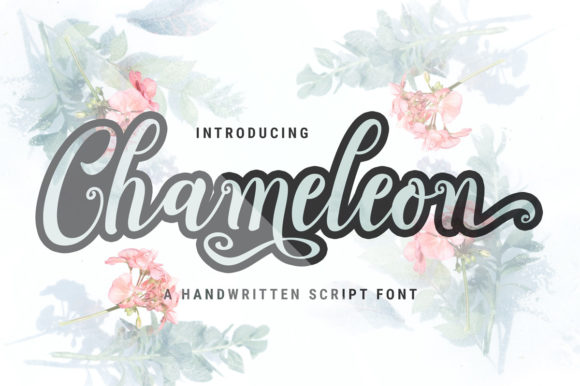 Chameleon Script Font for Professional Branding Projects