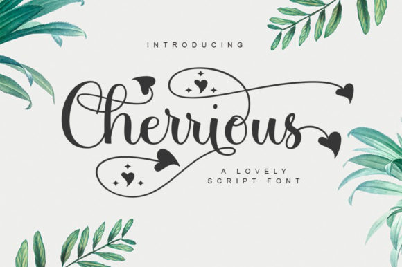 Cherrious Script: A Premium Handwritten Font for Campaign Design