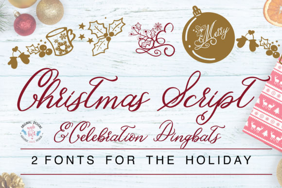 Christmas Duo Script: A Premium Font for Editorial Design