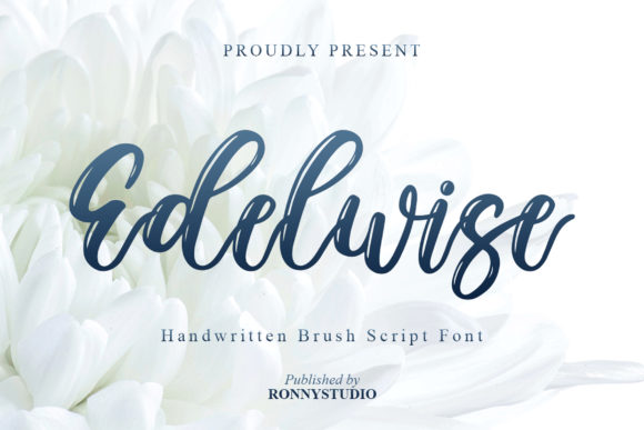 Edelwise Script: A Timeless Handwritten Typeface for Editorial Design