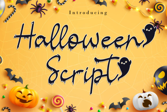 Halloween Script Font: A Spooky, Handwritten Typeface for Creepy Campaigns
