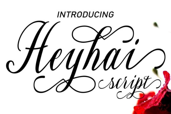 Heyhai Script: A Beautiful Handwritten Font for Designers