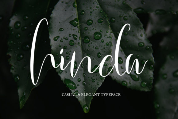 Hinda Script: A Graceful Handwritten Font for Creative Branding
