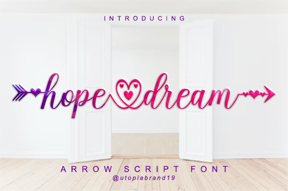 Hope Dream Script: A Charming Font for Business Branding
