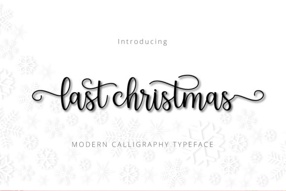 Last Christmas Script Font for Elegant Web Typography