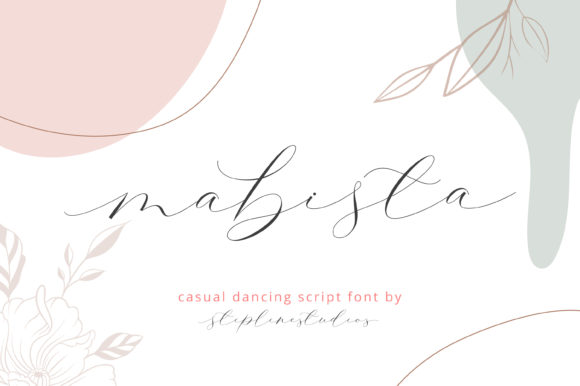 Mabista Script Font for Creative Makers and Product Designers