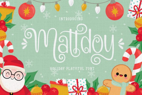 Mattdoy Script: A Luxurious Calligraphy Typeface for Web Design