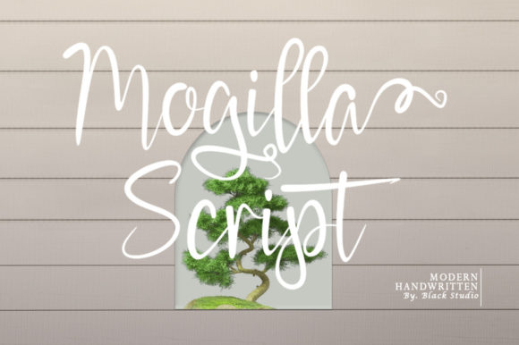 Mogilla Script Font for Elegant Web Design and Branding