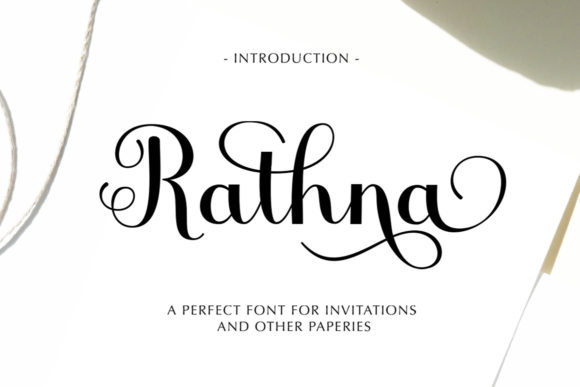 Rathna Script Font Review for Brand Design Projects