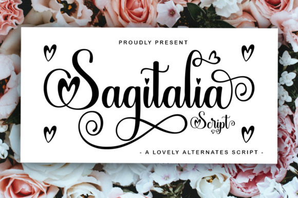 Sagitalia Script: A Premium Handwritten Font for Creative Makers