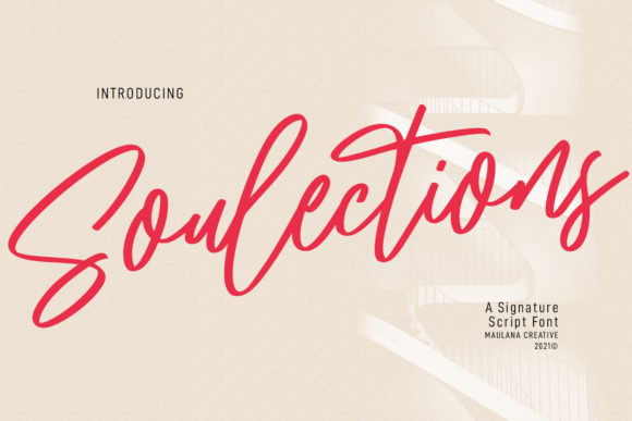 Soulections Script Font Review for Creative Branding Projects