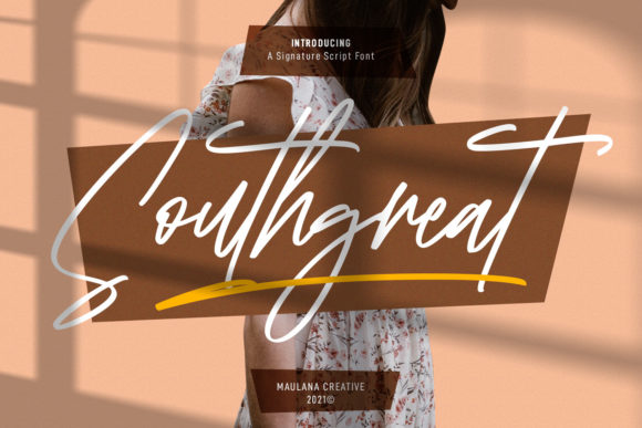 South Great Signature Script: A Premium Handwritten Font for Marketers