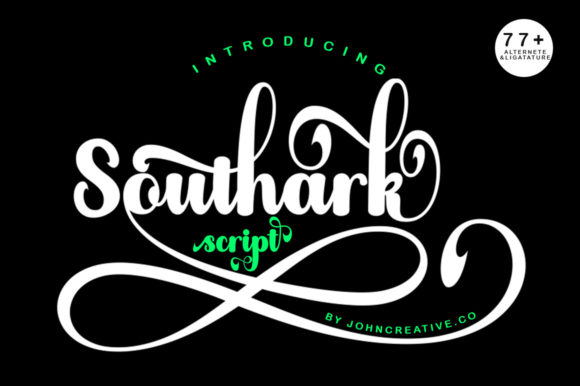 Southark Script: A Delicate Typeface for Fresh Branding Projects